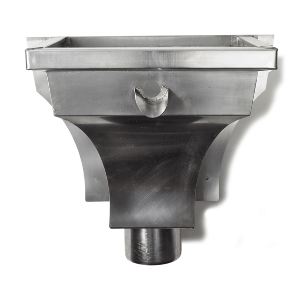 RHEINZINK - uitermate geschikt voor renovatie: vergaarbak HWA RHEINZINK - uitermate geschikt voor renovatie: vergaarbak HWA