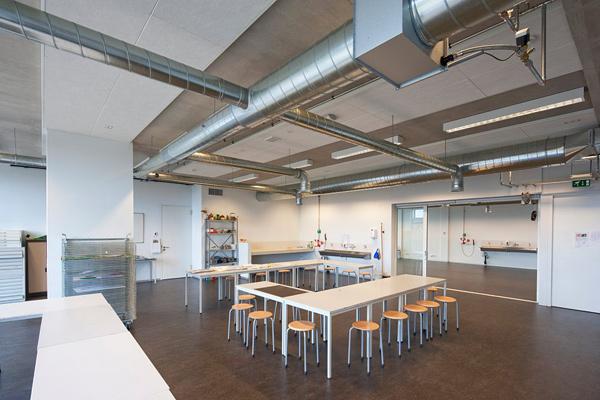 Rockfon Facett, Facett Lux - akoestische plafond, rechtstreeks op bouwkundige constructie, Icoon Amersfoort