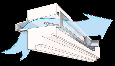 Roval ventilatie gleufluchtrooster