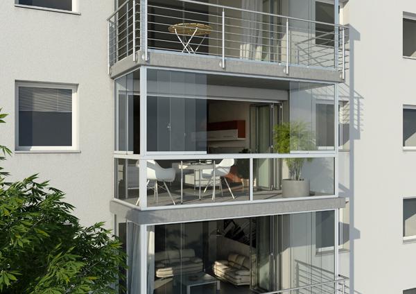 Sunflex SF20 balkonbeglazing Sunflex SF20 balkonbeglazing