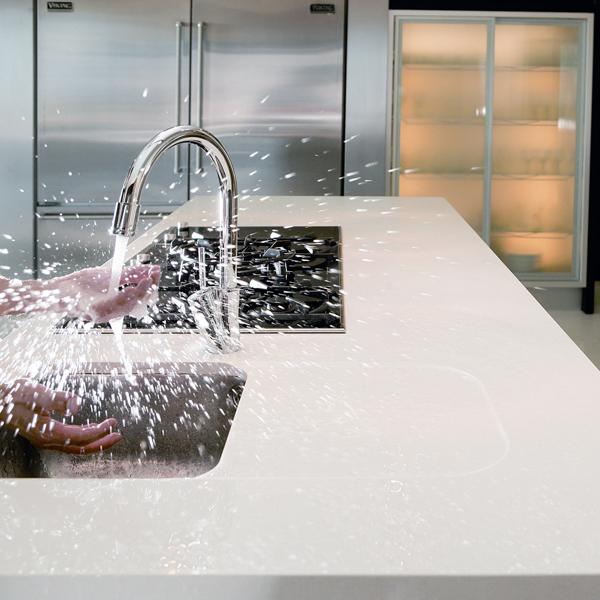 Silestone BlancoZeus keukenblad Silestone BlancoZeus keukenblad