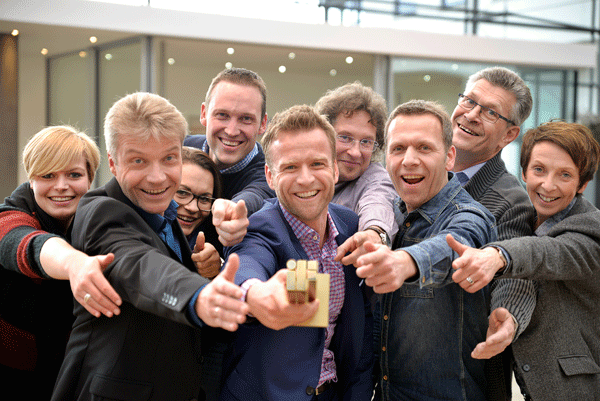 Solarlux-Team wint iF gold award voor het schuifsysteem cero Solarlux-Team wint iF gold award voor het schuifsysteem cero