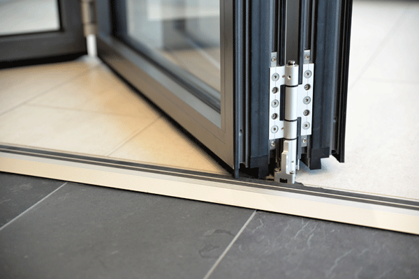 Solarlux vloerrail vouwwand Solarlux vloerrail vouwwand