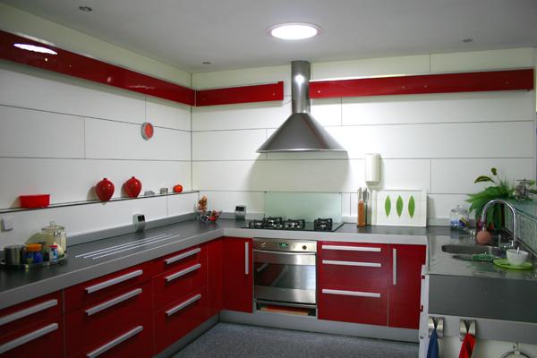 Solatube daglichtbuis in keuken Solatube daglichtbuis in keuken