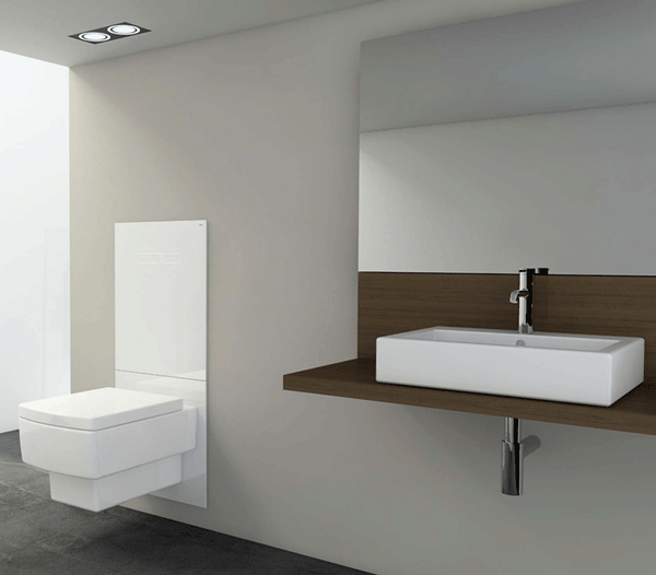 TECElux wandafwerking badkamer TECElux wandafwerking badkamer