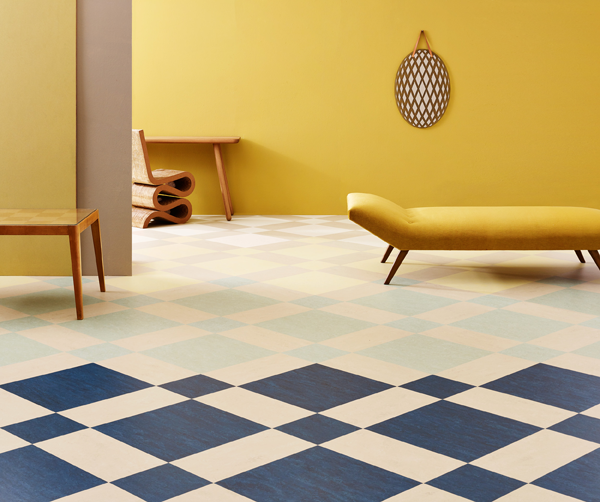 Thomas Eurlings' Marmoleum Modular vloer voor Forbo Flooring