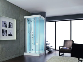 Opvallende stoom/douchecabines Opvallende stoom/douchecabines