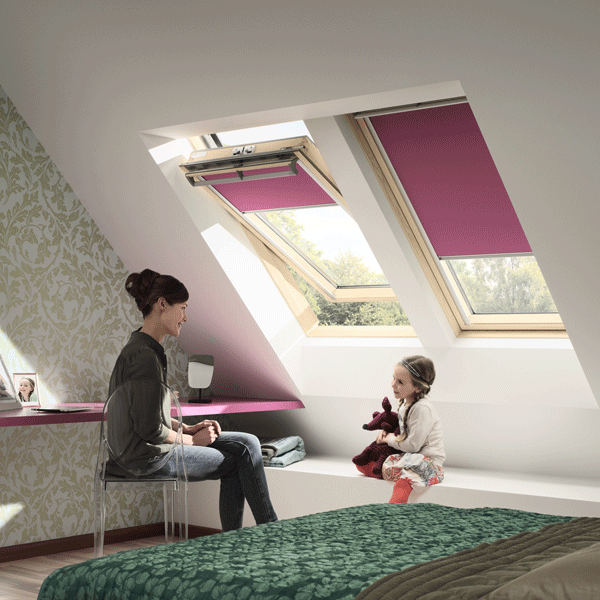 Velux kindveilige raamdecoratie