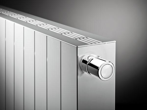 Vasco aluminium designradiatoren: Zaros, horizontaal detail