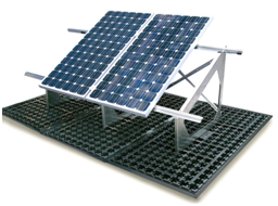 Op de ZinCo Solar-Basis® SB 200 in de systeemopbouw "Energiedak" is naast het monteren van zonnepanelen ook dakbegroeiing mogelijk, die als statische ballast fungeert.