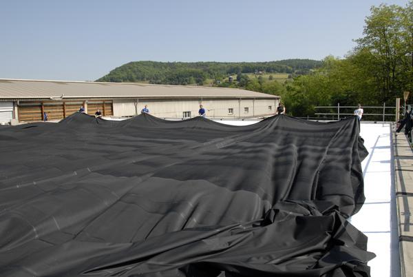 Aanbrengen EPDM folie