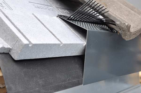 IsoBouw RecaPan® na-isolatiesysteem aluminium afwerking