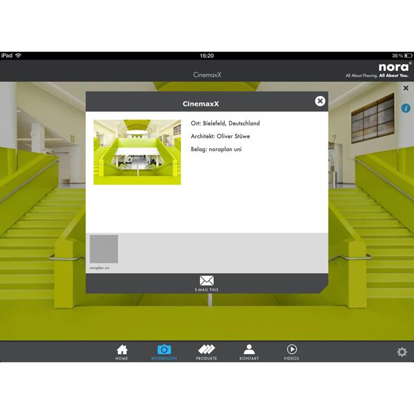 nora flooring app toepassing nora flooring app toepassing
