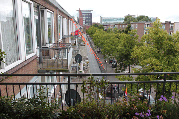 Recticel uitzicht balkon modelwoning Recticel uitzicht balkon modelwoning