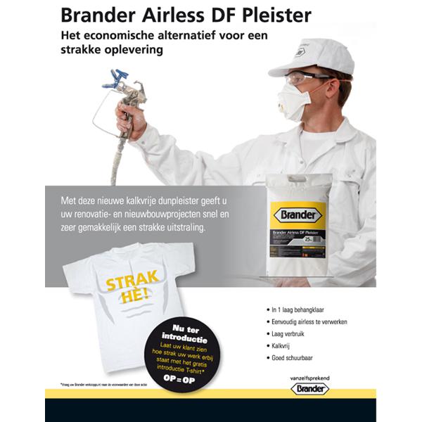 Brander Airless DF pleister