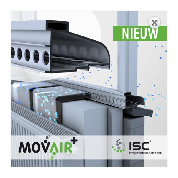 ClimaRad movair+ kozijn ClimaRad movair+ kozijn