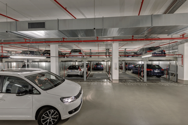Car Parkers Wöhr CombiLift 551 systeem Car Parkers Wöhr CombiLift 551 systeem