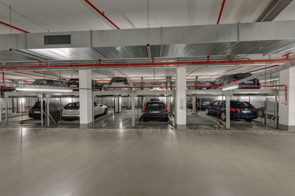 Car Parkers Wöhr CombiLift 551 systeem Car Parkers Wöhr CombiLift 551 systeem