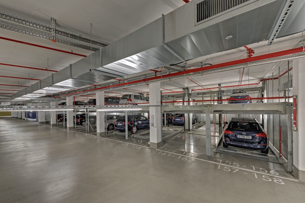 Car Parkers Wöhr CombiLift 551 systeem Car Parkers Wöhr CombiLift 551 systeem