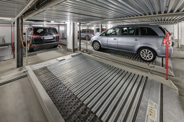 Car Parkers Wöhr CombiLift 551 systeem