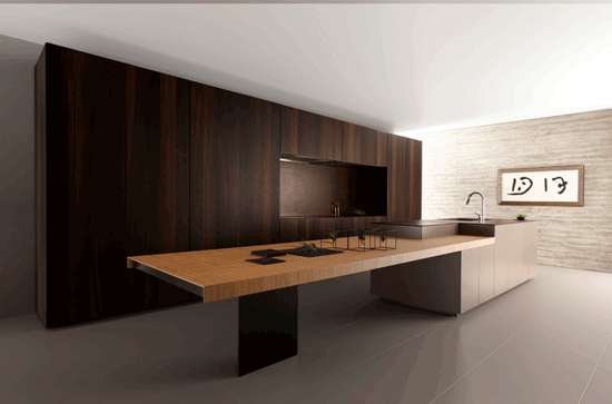 Cosentino Dekton® keuken met werkblad Keranium Cosentino Dekton® keuken met werkblad Keranium