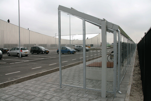 FalcoSpan overkapping zijaanzicht FalcoSpan overkapping zijaanzicht