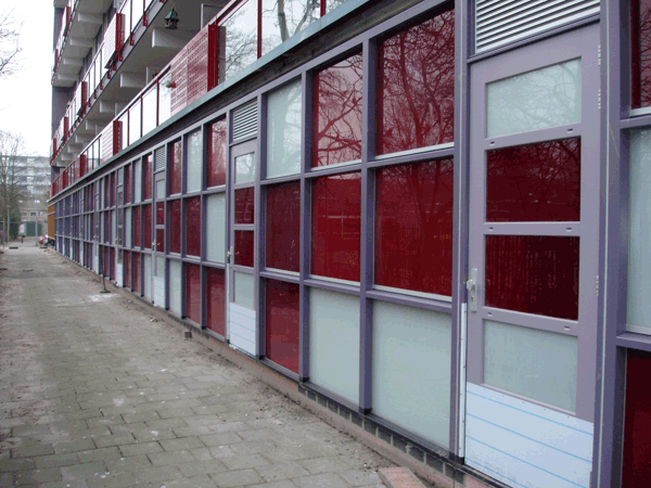 Reijntjes gevelfolie (glas) Reijntjes gevelfolie (glas)