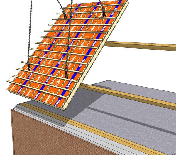 IsoBouw SlimFix Flex, maatwerk met SlimFix dakelementen - Gekoppeld