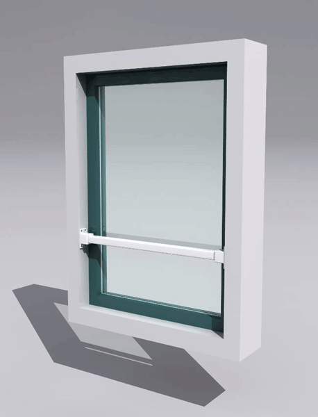Hermeta aluminium doorvalbeveiliging Hermeta aluminium doorvalbeveiliging