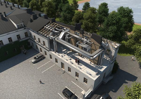 Bouw en installatie in bimmodel