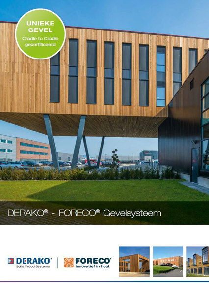 Leaflet Derako® – Foreco® gevelsysteem WaxedWood