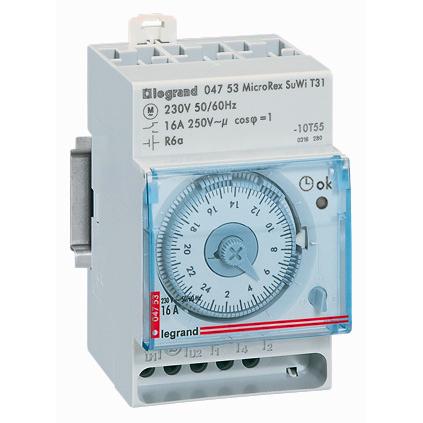 Legrand MicroRex SuWi klok Legrand MicroRex SuWi klok