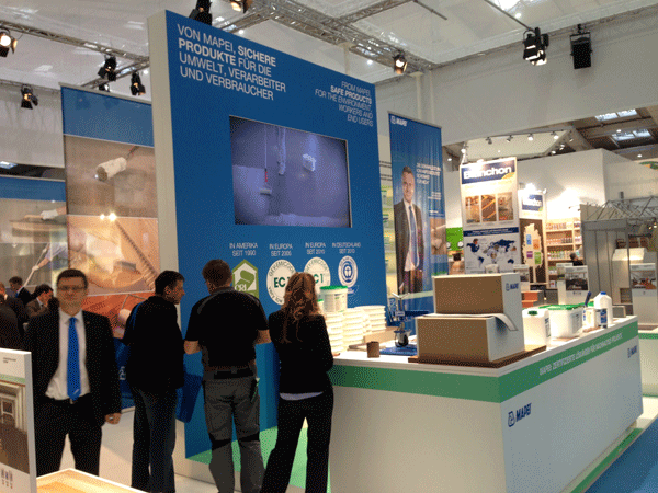 Mapei domotex beurs