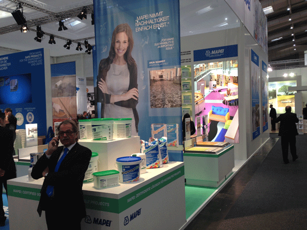 Mapei domotex beurs