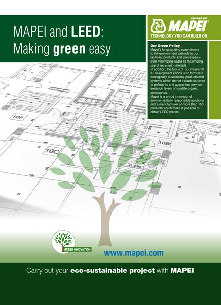 Mapei and LEED Mapei and LEED