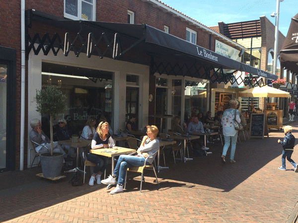 Metacon schaararmscherm terras Metacon schaararmscherm terras