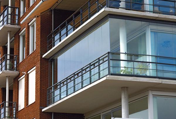 Metaglas M-View balkonbeglazing