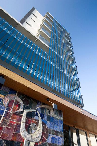 Metaglas lamellen blauw 2 Metaglas lamellen blauw 2