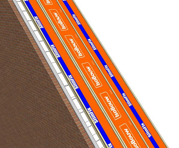 IsoBouw SlimFix Flex, maatwerk met SlimFix dakelementen - Paselement