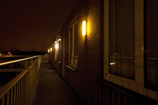 Polaris galerijverlichting oude situatie