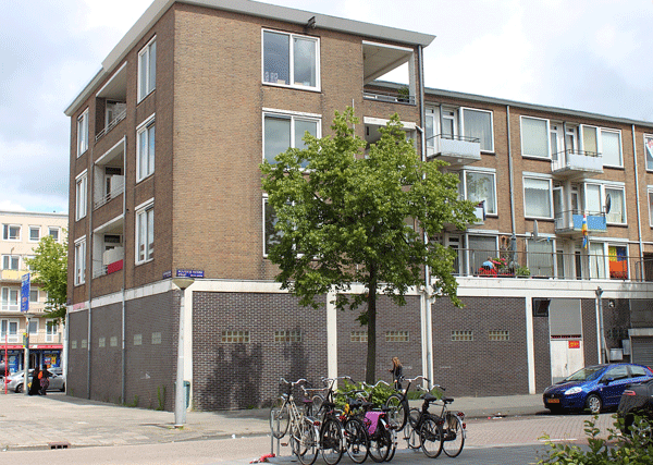 Recticel isolatie portiekwoningen Woutertje Pietersestraat Amsterdam
