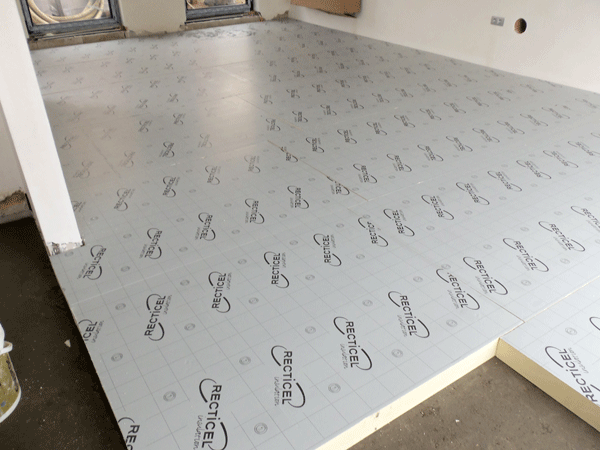 Recticel Eurofloor vloerisolatie Recticel Eurofloor vloerisolatie