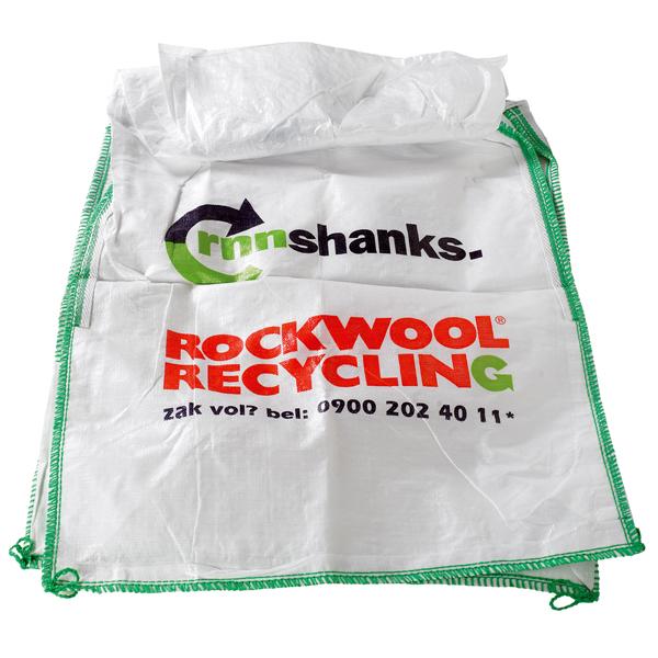 Rockwool recycling bag