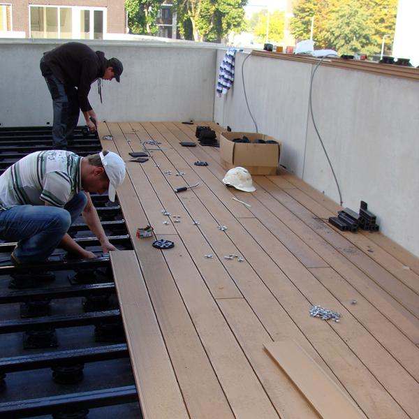 Toepassing Fiberplast Envirodeck vlonderdelen Toepassing Fiberplast Envirodeck vlonderdelen
