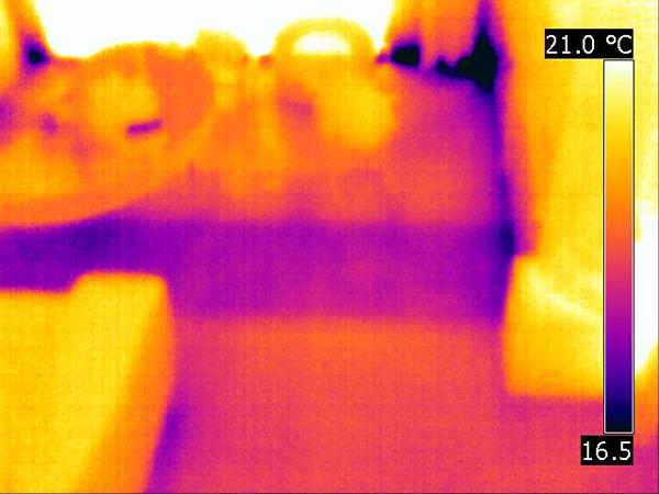 TONZON infrarood beeld voor isolatie