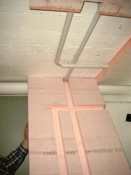 Uitsparingen plafondplaat 2