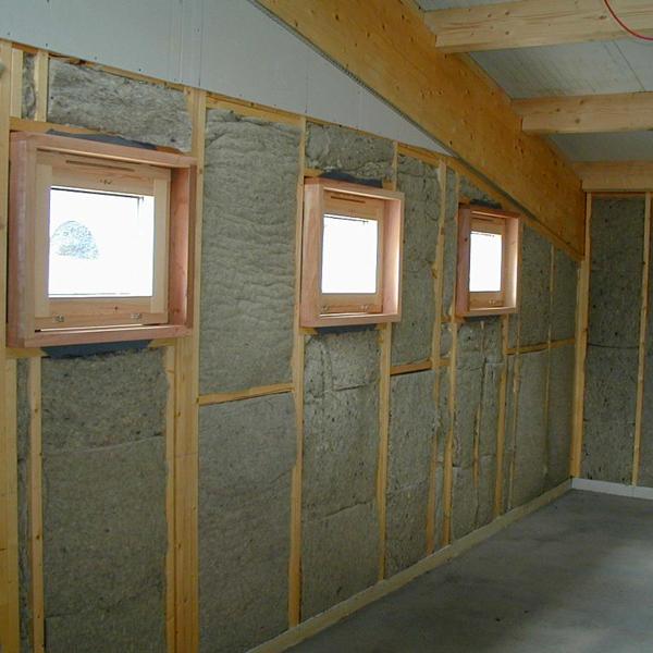 Wandtoepassing schapenwol Wandtoepassing schapenwol