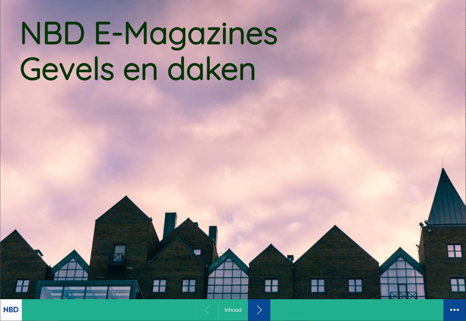 Nieuwste NBD E-Magazine: Woningbouw