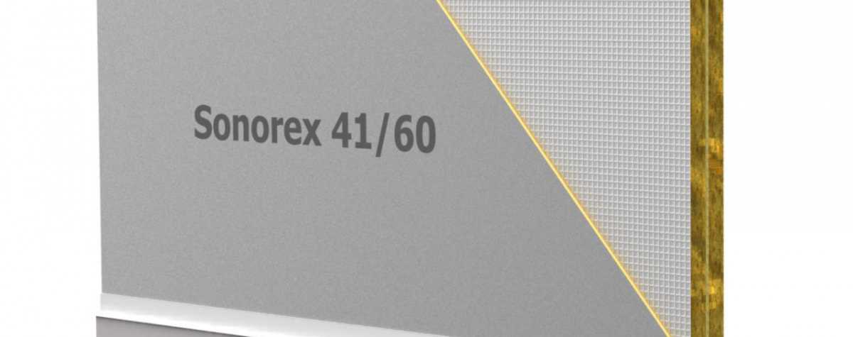 Brandschot geluidschot Sonorex® 41/60 barrière