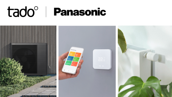 Panasonic en tado° bundelen hun krachten om slimme warmtepompoplossingen te bieden
